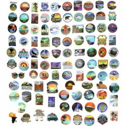 Water Bottle Stickers [100pcs] Vinyl Stickers Waterproof Laptop Stickers Skateboard Luggage Car Motorcycle Bicycle Bike Decal...