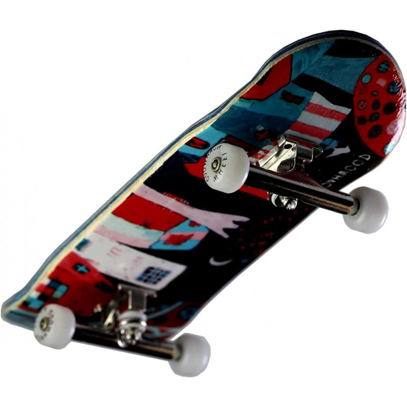 8s Fingerboards (NW8s 360flip Deck) + (NW Prince 34mm Trucks) Logo Handmade Wheels(97X34mm Maple Wooden) (Christmas Eve) $58....