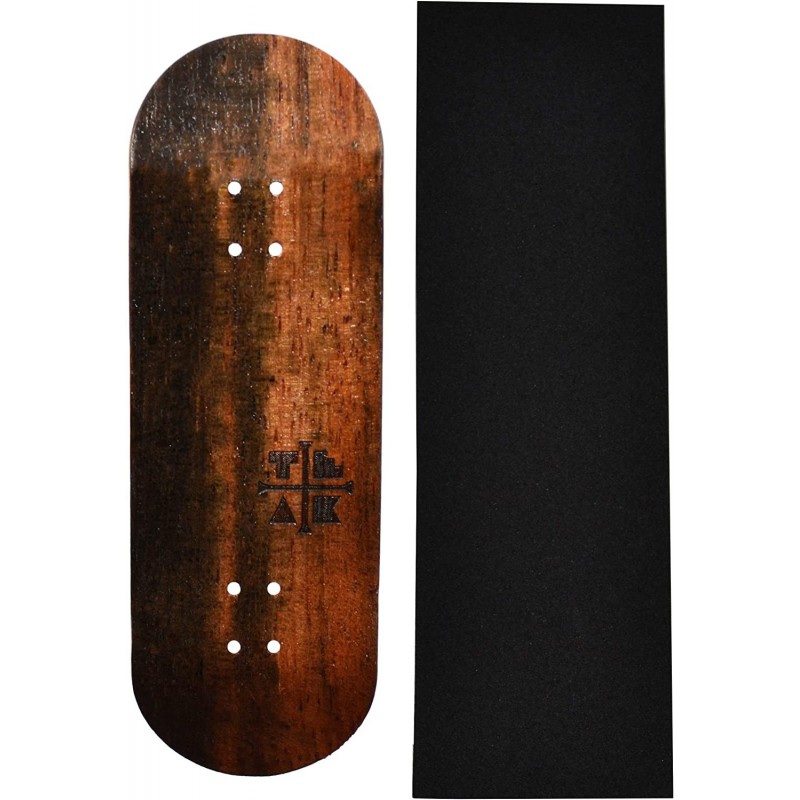 Prolific Wooden Fingerboard Deck Two Tone - 32mm x 97mm - Handmade Pro Shape & Size - Five Plies Wood Veneer - Includes Proli...