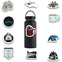 Water Bottle Stickers [100pcs] Vinyl Stickers Waterproof Laptop Stickers Skateboard Luggage Car Motorcycle Bicycle Bike Decal...