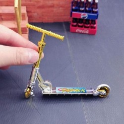 Mini Finger Scooter Sports Finger Bike Fingerboard Skateboard Children's Finger Scooter Two Wheel Mini Scooter(Style A) $11.9...