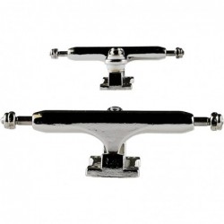 Fingerboards Parts Professional Prince II Trucks (34mm) + Update Self-Locking Nuts (Silver White) $35.38 Finger Toys