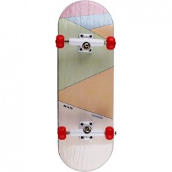 Wooden PRO Fingerboards ((Noah Team 5-Layer Maple Handmade Deck 33mmx98mm NW King WhiteTrucks 33mm NW II Red Wheels) (Born fo...