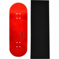 Prolific Wooden Fingerboard Deck Cherry Red - 32mm x 97mm - Handmade Pro Shape & Size - Five Plies Wood Veneer - Includes Pro...