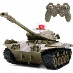 Remote Control Tank for Kids M41A3 American Army Battle Tank Programmable RC Tanks with Lights & Realistic Sounds RC Military...