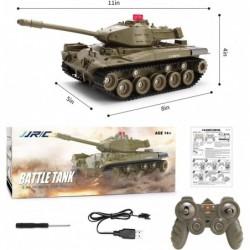 Remote Control Tank for Kids M41A3 American Army Battle Tank Programmable RC Tanks with Lights & Realistic Sounds RC Military...