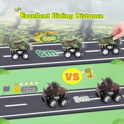 Dinosaur Toys for Kids 3-5: Dinosaur Pull Back Car Toy for 3 4 5 6 7+ Year Old Boy Girl Birthday Gift Dino Party Cars Games f...