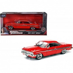 Fast & Furious 8 1:24 Diecast - Dom's Chevy Impala Vehicle Red $39.15 Kids' Play Cars & Race Cars