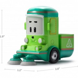 Robocar POLI CLEANY DIE-CAST Metal Toy Cars Broomstown Sweeper Truck Toys (Non-Transforming Diecast Figure Vehicles) Kids for...