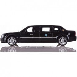 Diecast Model Toy Cars 1:32 Lengthened Presidential Limousine Car Alloy Pull Back Vehicles Toy Car with Sound and Light Open ...