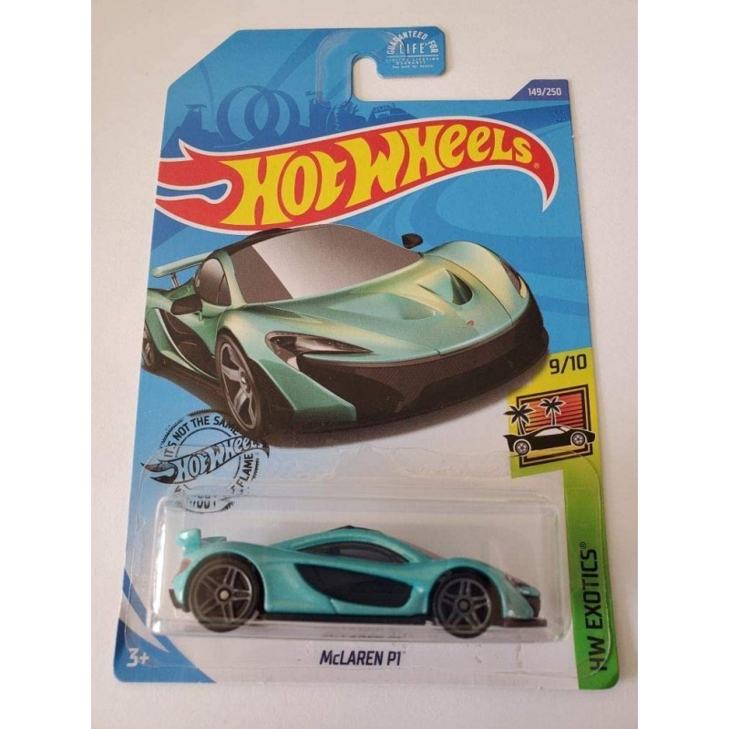 2020 Hw Exotics McLaren P1 Teal 149/250 $21.54 Kids' Play Cars & Race Cars