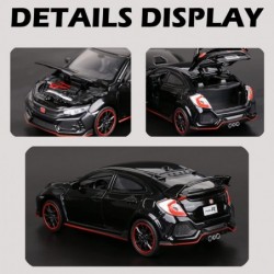 1:32 Alloy Pull Back Car Diecast Model CAR for Civ1c Type R Collection Mini Simulation Vehicles Toys for Kids Boyfriend Young...