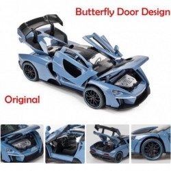 Alloy Collectible Blue McLaren Senna Toy Vehicle Pull Back DieCast Car with Lights and Sound $42.98 Kids' Play Cars & Race Cars