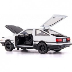 1/32 Toyota AE86 Initial D Model Car Zinc Alloy Pull Back Toy car with Sound and Light for Kids Boy Girl Gift(Black) $31.54 K...