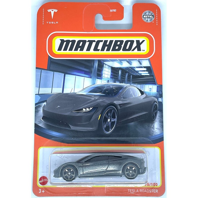 Matchbox 2022 - Tesla Roadster [Silver] 75/100 $21.89 Kids' Play Cars & Race Cars