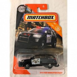 Matchbox 2016 Ford Interceptor Utility 48/100 Black Highway Patrol MBX Coty $29.94 Kids' Play Cars & Race Cars