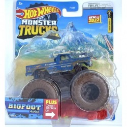 Monster Trucks 2022 - Bigfoot [Blue] 39/75 - Connect and Crash Car $37.28 Kids' Play Cars & Race Cars