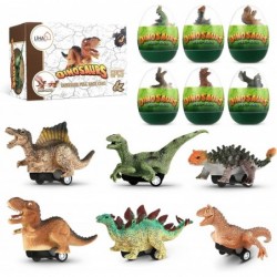 6 Pack Easter Eggs Dinosaur Toys Pull Back Cars for Easter Egg Hunt Easter Basket Stuffers Fillers Kids Party Favors $15.83 K...