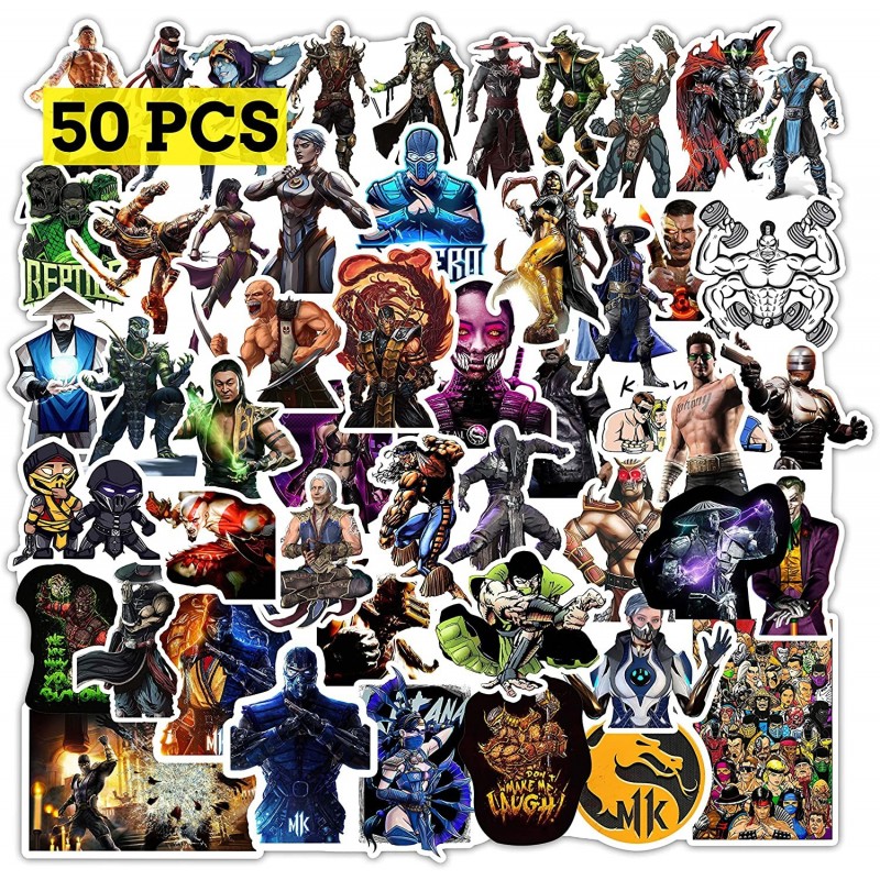 Game Stickers (50Pcs Large Size) Aesthetic Vinyl Stickers Merchandise Merch Gifts Birthday Party Supplies Decorations Laptop ...