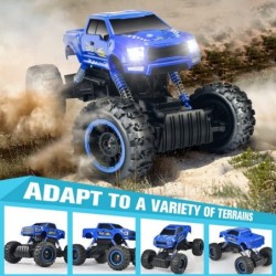 RC Cars Remote Control Car 1:12 Off Road Monster Truck for Boy Adult Gifts 2.4Ghz All Terrain Hobby Car 4WD Dual Motors LED H...