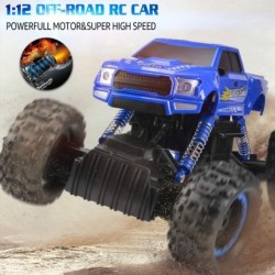 RC Cars Remote Control Car 1:12 Off Road Monster Truck for Boy Adult Gifts 2.4Ghz All Terrain Hobby Car 4WD Dual Motors LED H...