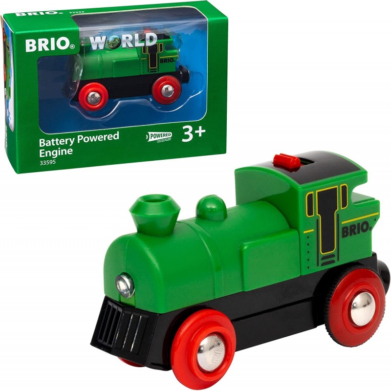 World - 33595 Battery Powered Engine Train | Toy Train for Kids Ages 3 and Up Green $34.61 Kids' Play Trains & Trams