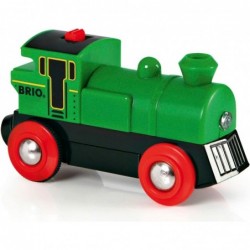 World - 33595 Battery Powered Engine Train | Toy Train for Kids Ages 3 and Up Green $34.61 Kids' Play Trains & Trams