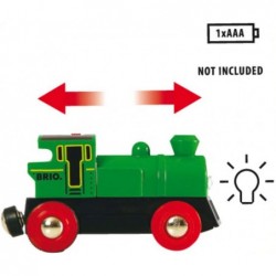 World - 33595 Battery Powered Engine Train | Toy Train for Kids Ages 3 and Up Green $34.61 Kids' Play Trains & Trams