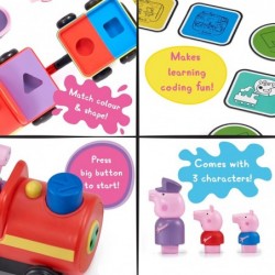 Peppa Pig Toys Grandpa Pigs Clever Train | Interactive Pre-School Toy Vehicle with Movement and Sounds | Official Peppa Pig M...