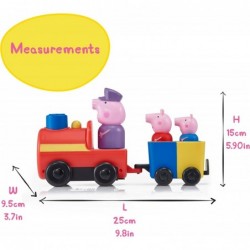 Peppa Pig Toys Grandpa Pigs Clever Train | Interactive Pre-School Toy Vehicle with Movement and Sounds | Official Peppa Pig M...