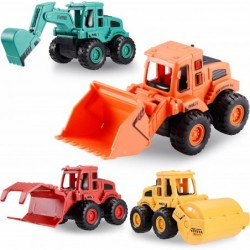 Construction Toys for 3 Years Old Boys Girls Toddlers Kids Friction Powered Construction Truck Toys Vehicles Sand Toys Trucks...