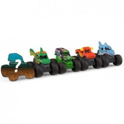 Monster Jam Official Mini Collectible Monster Trucks 5-Pack with 1 Mystery Truck 1:87 Scale $33.19 Kids' Play Trucks