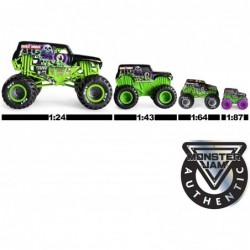 Monster Jam Official Mini Collectible Monster Trucks 5-Pack with 1 Mystery Truck 1:87 Scale $33.19 Kids' Play Trucks