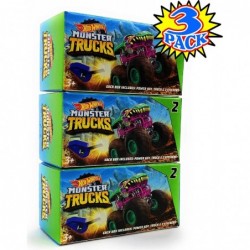 Monster Trucks Mini Mystery Trucks with Key Launcher (Assorted Series) Blind Box Gift Set Party Bundle - 3 Pack $26.98 Kids' ...