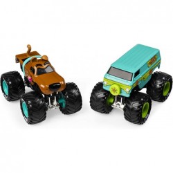 Monster Jam Official Scooby Doo vs. Mysterty Machine Die-Cast Monster Trucks 1:64 Scale 2 Pack $49.23 Kids' Play Trucks