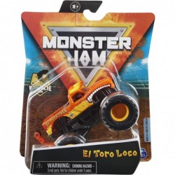 2021 Spin Master 1:64 Diecast Monster Truck with Wheelie Bar: Shear Madness El Toro Loco $19.65 Kids' Play Trucks