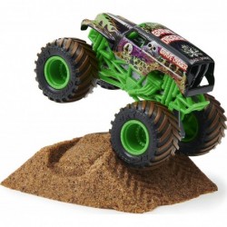 Monster Jam Grave Digger Monster Dirt Starter Set with 8oz Monster Dirt and Official 1:64 Scale Truck $41.69 Kids' Play Trucks