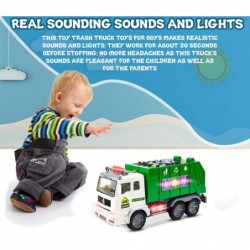 Bump n Go Garbage Truck Toy – Friction Powered Dump Truck with 4D Lights and Sounds Waste Recycling Management Toys Fun Gifts...