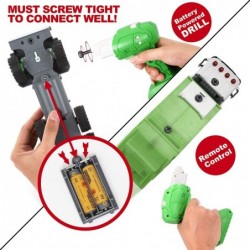 JOYIN 4-in-1 Take Apart Truck Toys with Electric Drill (Converts to Remote Control) Transform to 4 Types Truck Including Recy...