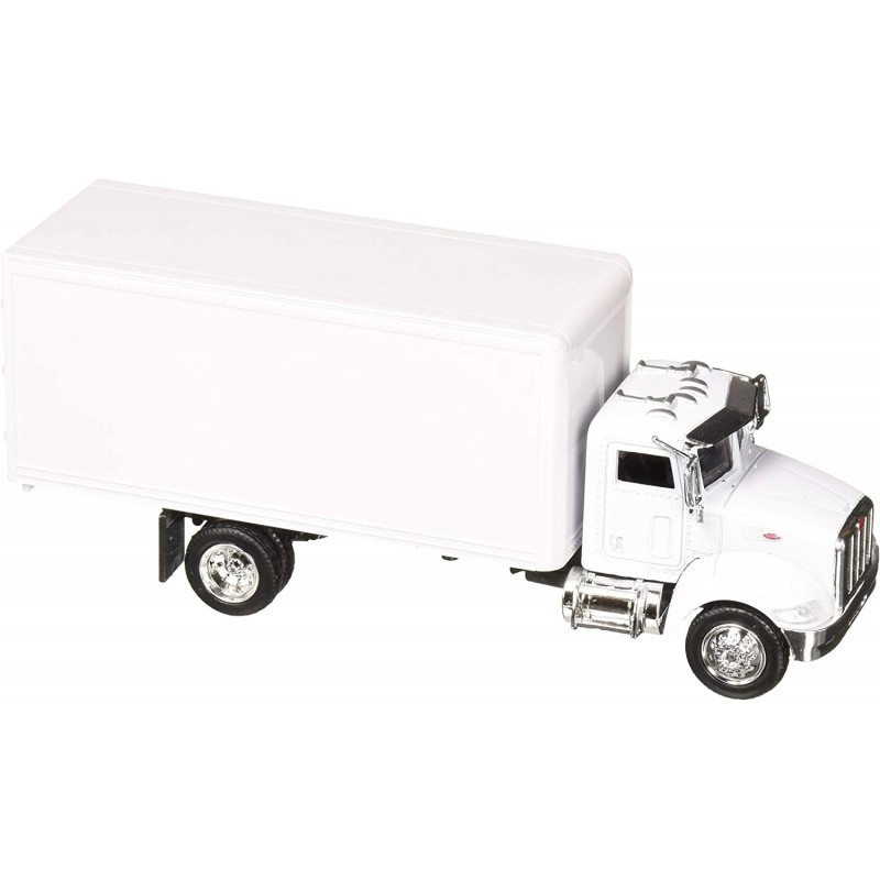 15803D 1: 43 Utility Peterbilt 335 Box Truck White $43.07 Kids' Play Trucks