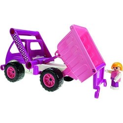 Lena Eco Active Princess Pink Dump Truck is a Eco friendly BPA and Phthalates Free Green Toy Manufactured from Premium Grade ...