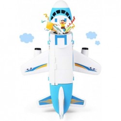 Transport Cargo Airplane Car Toy Play Set for 3+ Years Old Boys and Girls(Blue) $41.24 Toy Vehicle Playsets