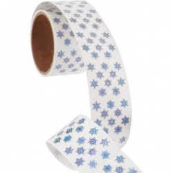 Bulk Roll Prismatic Stickers Micro Snowflakes (100 Repeats) $45.40 Kids' Stickers