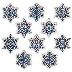 Bulk Roll Prismatic Stickers Micro Snowflakes (100 Repeats) $45.40 Kids' Stickers