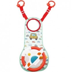 Car Seat Play Center Toy - Infant Car Seat Toy Steering Wheel for Toddler Car Seat Stroller Toy Baby Travel Companion Toy for...