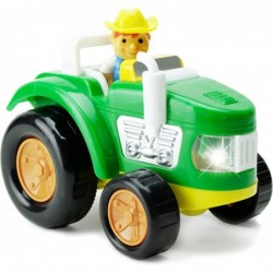 Green Farm Tractor - Farm Toy for Kids Children Toddlers - Educational Lights and Sounds Toddler Vehicle - Perfect for Hours ...