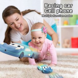 Baby Toy for 1 Year Old Boy Kids Phone Cars Early Education Learning Baby Musical Car Phone Toys with Star Light and Sound To...