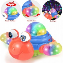 Crawling Toys Crab & Turtle & Fish Baby Toys for Toddlers Infant Interactive Walking Dancing Animal Toys with Music Sounds & ...