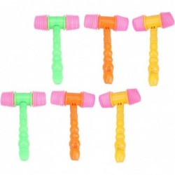 6pcs Squeaking Hammer Musical Pounding Toy Clown Carnival and Circus Birthday Party Favors Early Developmental Toy $24.33 Bab...