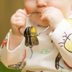 Arctic Friends Stainless Steel Rattle and Teether - Made in USA by Kleynimals $67.18 Baby Rattles & Plush Rings